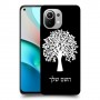 עץ כיסוי מגן קשיח בעיצוב אישי עם השם שלך ל Xiaomi Mi 11 יחידה אחת סקרין מובייל