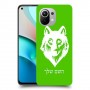 זאב כיסוי מגן קשיח בעיצוב אישי עם השם שלך ל Xiaomi Mi 11 יחידה אחת סקרין מובייל