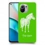 זברה כיסוי מגן קשיח בעיצוב אישי עם השם שלך ל Xiaomi Mi 11 יחידה אחת סקרין מובייל