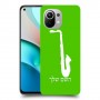 סקספון כיסוי מגן קשיח בעיצוב אישי עם השם שלך ל Xiaomi Mi 11 יחידה אחת סקרין מובייל