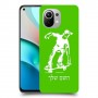 ילד סקייטבורד כיסוי מגן קשיח בעיצוב אישי עם השם שלך ל Xiaomi Mi 11 יחידה אחת סקרין מובייל