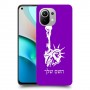 פסל החירות כיסוי מגן קשיח בעיצוב אישי עם השם שלך ל Xiaomi Mi 11 יחידה אחת סקרין מובייל