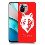 זאב כיסוי מגן קשיח בעיצוב אישי עם השם שלך ל Xiaomi Mi 11 יחידה אחת סקרין מובייל