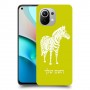 זברה כיסוי מגן קשיח בעיצוב אישי עם השם שלך ל Xiaomi Mi 11 יחידה אחת סקרין מובייל