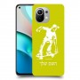 ילד סקייטבורד כיסוי מגן קשיח בעיצוב אישי עם השם שלך ל Xiaomi Mi 11 יחידה אחת סקרין מובייל