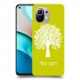 עץ כיסוי מגן קשיח בעיצוב אישי עם השם שלך ל Xiaomi Mi 11 יחידה אחת סקרין מובייל