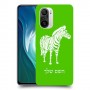 זברה כיסוי מגן קשיח בעיצוב אישי עם השם שלך ל Xiaomi Mi 11i יחידה אחת סקרין מובייל