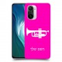 חצוצרה כיסוי מגן קשיח בעיצוב אישי עם השם שלך ל Xiaomi Mi 11i יחידה אחת סקרין מובייל