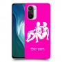 תאומים כיסוי מגן קשיח בעיצוב אישי עם השם שלך ל Xiaomi Mi 11i יחידה אחת סקרין מובייל