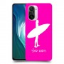 גלישה כיסוי מגן קשיח בעיצוב אישי עם השם שלך ל Xiaomi Mi 11i יחידה אחת סקרין מובייל