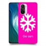 שלג כיסוי מגן קשיח בעיצוב אישי עם השם שלך ל Xiaomi Mi 11i יחידה אחת סקרין מובייל