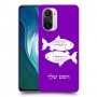 דגים כיסוי מגן קשיח בעיצוב אישי עם השם שלך ל Xiaomi Mi 11i יחידה אחת סקרין מובייל
