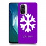 שלג כיסוי מגן קשיח בעיצוב אישי עם השם שלך ל Xiaomi Mi 11i יחידה אחת סקרין מובייל