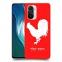 תרנגול כיסוי מגן קשיח בעיצוב אישי עם השם שלך ל Xiaomi Mi 11i יחידה אחת סקרין מובייל