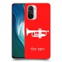 חצוצרה כיסוי מגן קשיח בעיצוב אישי עם השם שלך ל Xiaomi Mi 11i יחידה אחת סקרין מובייל