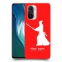 סמוראי כיסוי מגן קשיח בעיצוב אישי עם השם שלך ל Xiaomi Mi 11i יחידה אחת סקרין מובייל