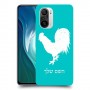 תרנגול כיסוי מגן קשיח בעיצוב אישי עם השם שלך ל Xiaomi Mi 11i יחידה אחת סקרין מובייל