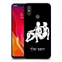 תאומים כיסוי מגן קשיח בעיצוב אישי עם השם שלך ל Xiaomi Mi 8 יחידה אחת סקרין מובייל