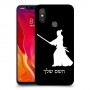 סמוראי כיסוי מגן קשיח בעיצוב אישי עם השם שלך ל Xiaomi Mi 8 יחידה אחת סקרין מובייל