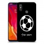 כדורגל - כדור כיסוי מגן קשיח בעיצוב אישי עם השם שלך ל Xiaomi Mi 8 יחידה אחת סקרין מובייל