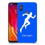 רץ כיסוי מגן קשיח בעיצוב אישי עם השם שלך ל Xiaomi Mi 8 יחידה אחת סקרין מובייל