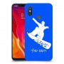 סנובורד כיסוי מגן קשיח בעיצוב אישי עם השם שלך ל Xiaomi Mi 8 יחידה אחת סקרין מובייל