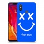 סמיילי כיסוי מגן קשיח בעיצוב אישי עם השם שלך ל Xiaomi Mi 8 יחידה אחת סקרין מובייל