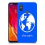 עולם כיסוי מגן קשיח בעיצוב אישי עם השם שלך ל Xiaomi Mi 8 יחידה אחת סקרין מובייל