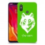 זאב כיסוי מגן קשיח בעיצוב אישי עם השם שלך ל Xiaomi Mi 8 יחידה אחת סקרין מובייל