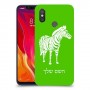 זברה כיסוי מגן קשיח בעיצוב אישי עם השם שלך ל Xiaomi Mi 8 יחידה אחת סקרין מובייל