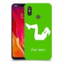 אימון ספורט - אישה כיסוי מגן קשיח בעיצוב אישי עם השם שלך ל Xiaomi Mi 8 יחידה אחת סקרין מובייל