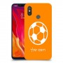 כדורגל - כדור כיסוי מגן קשיח בעיצוב אישי עם השם שלך ל Xiaomi Mi 8 יחידה אחת סקרין מובייל