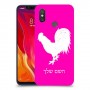 תרנגול כיסוי מגן קשיח בעיצוב אישי עם השם שלך ל Xiaomi Mi 8 יחידה אחת סקרין מובייל