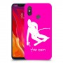 סקִי כיסוי מגן קשיח בעיצוב אישי עם השם שלך ל Xiaomi Mi 8 יחידה אחת סקרין מובייל