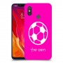 כדורגל - כדור כיסוי מגן קשיח בעיצוב אישי עם השם שלך ל Xiaomi Mi 8 יחידה אחת סקרין מובייל