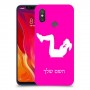 אימון ספורט - אישה כיסוי מגן קשיח בעיצוב אישי עם השם שלך ל Xiaomi Mi 8 יחידה אחת סקרין מובייל