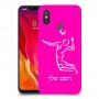שחקן כדורעף כיסוי מגן קשיח בעיצוב אישי עם השם שלך ל Xiaomi Mi 8 יחידה אחת סקרין מובייל