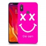 סמיילי כיסוי מגן קשיח בעיצוב אישי עם השם שלך ל Xiaomi Mi 8 יחידה אחת סקרין מובייל