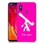 טלסקופ כיסוי מגן קשיח בעיצוב אישי עם השם שלך ל Xiaomi Mi 8 יחידה אחת סקרין מובייל
