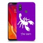 עקרב כיסוי מגן קשיח בעיצוב אישי עם השם שלך ל Xiaomi Mi 8 יחידה אחת סקרין מובייל