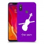 כינור כיסוי מגן קשיח בעיצוב אישי עם השם שלך ל Xiaomi Mi 8 יחידה אחת סקרין מובייל