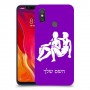 תאומים כיסוי מגן קשיח בעיצוב אישי עם השם שלך ל Xiaomi Mi 8 יחידה אחת סקרין מובייל