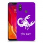עקרב כיסוי מגן קשיח בעיצוב אישי עם השם שלך ל Xiaomi Mi 8 יחידה אחת סקרין מובייל