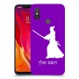 סמוראי כיסוי מגן קשיח בעיצוב אישי עם השם שלך ל Xiaomi Mi 8 יחידה אחת סקרין מובייל