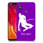 סקִי כיסוי מגן קשיח בעיצוב אישי עם השם שלך ל Xiaomi Mi 8 יחידה אחת סקרין מובייל