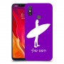 גלישה כיסוי מגן קשיח בעיצוב אישי עם השם שלך ל Xiaomi Mi 8 יחידה אחת סקרין מובייל