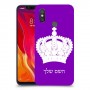 כתר מלכותי כיסוי מגן קשיח בעיצוב אישי עם השם שלך ל Xiaomi Mi 8 יחידה אחת סקרין מובייל