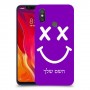 סמיילי כיסוי מגן קשיח בעיצוב אישי עם השם שלך ל Xiaomi Mi 8 יחידה אחת סקרין מובייל