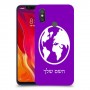 עולם כיסוי מגן קשיח בעיצוב אישי עם השם שלך ל Xiaomi Mi 8 יחידה אחת סקרין מובייל