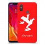צפרדע טרופית כיסוי מגן קשיח בעיצוב אישי עם השם שלך ל Xiaomi Mi 8 יחידה אחת סקרין מובייל